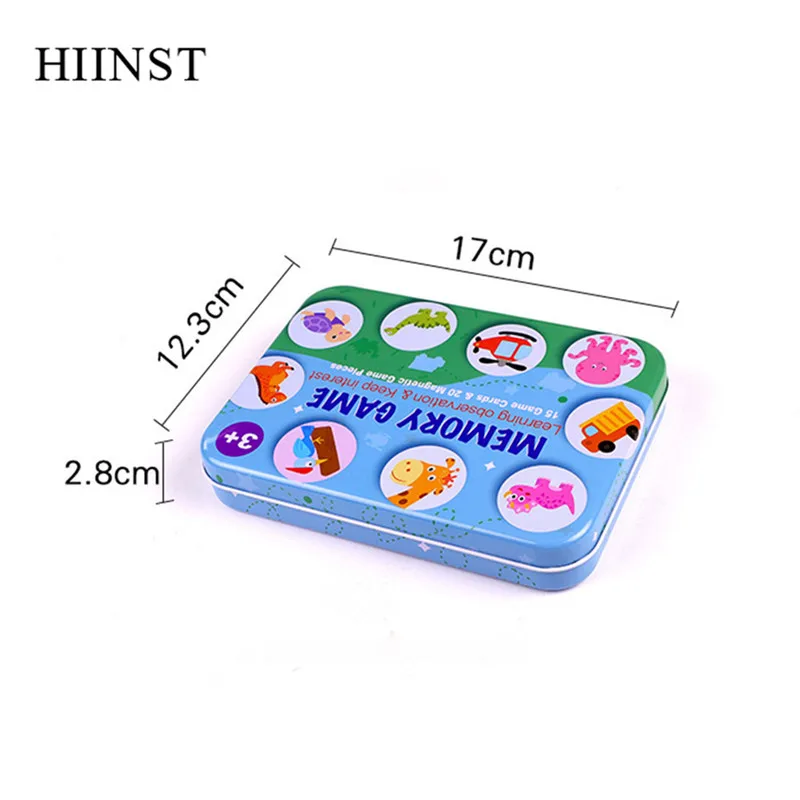 HIINST детские игрушки деревянная память настольная соответствующая игра памяти