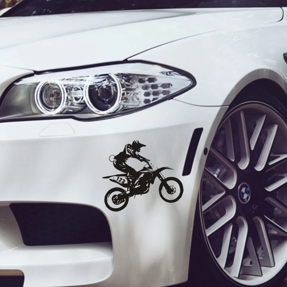 Стикер JDM для автомобиля 18*20 см стикер бампера крутой байкер Стайлинг украшение