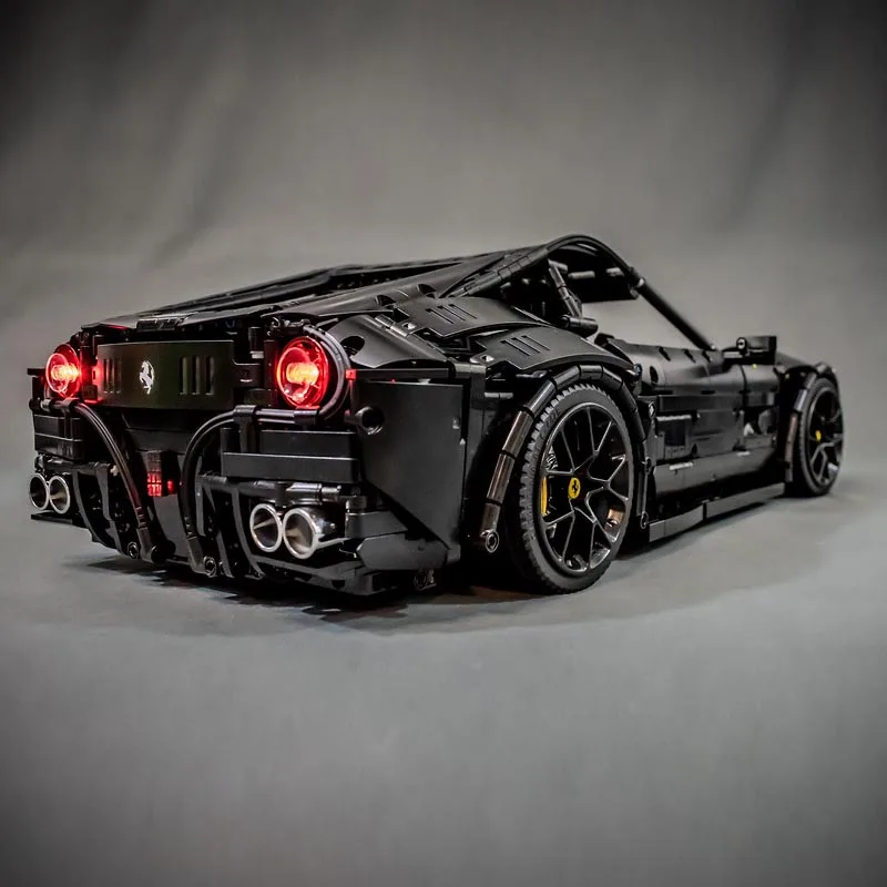 

New RC Motor Ferrari F12 Berlinetta hypercar Super Racing Car Fit Lepinings Technic moc-41271 Model Building Blocks Toy DIY gift