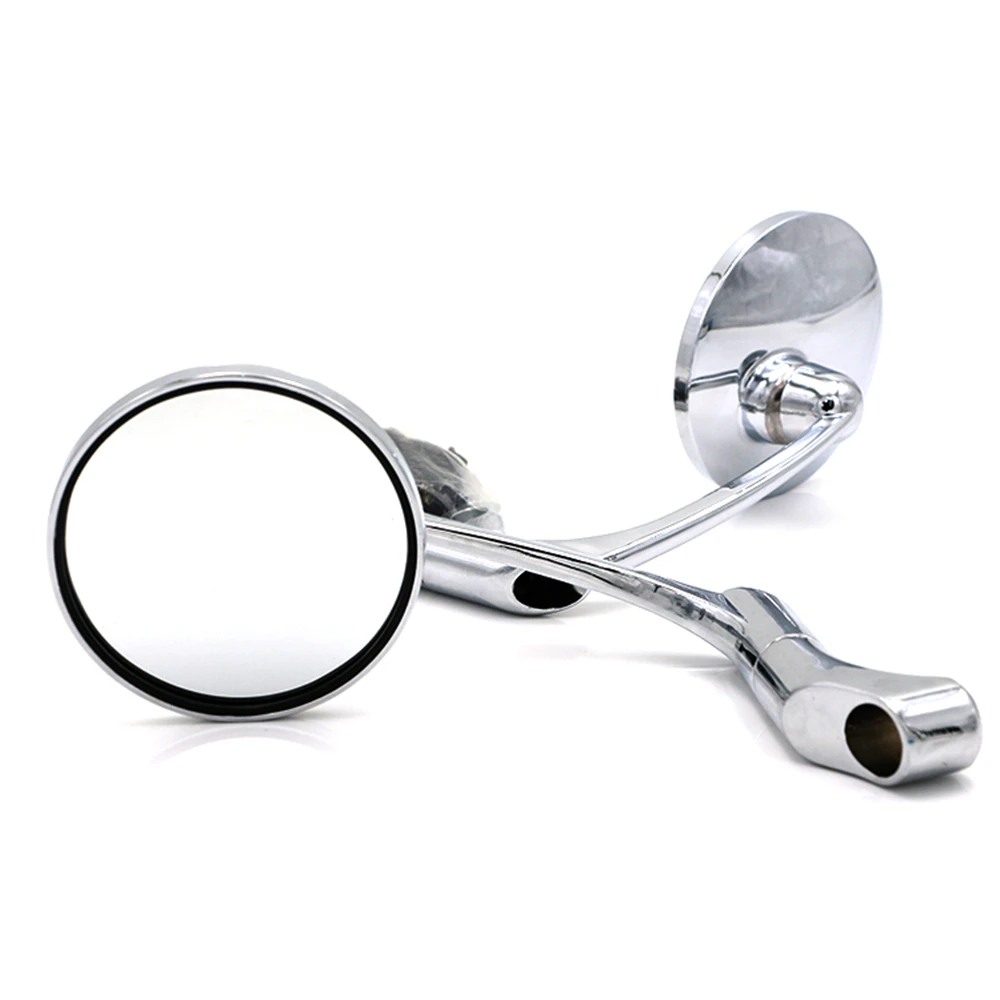 Мотоциклетное зеркало заднего вида 8 мм 10 классическое вращающееся для Bobber Chopper