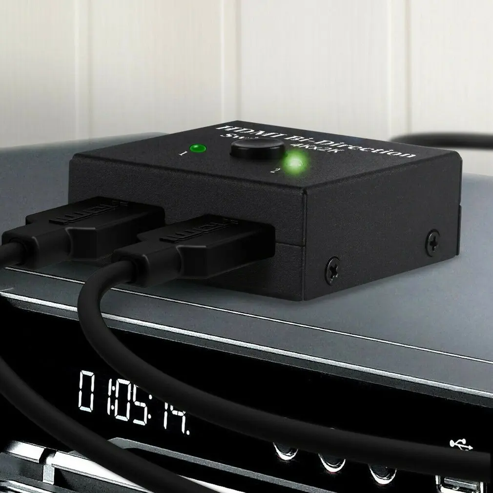 Мини-Коммутатор HDMI 4K HD1080P 2,0 порт HDMI Коммутатор Концентратор HDCP 3D HDMI сплиттер с Full Ultra HD