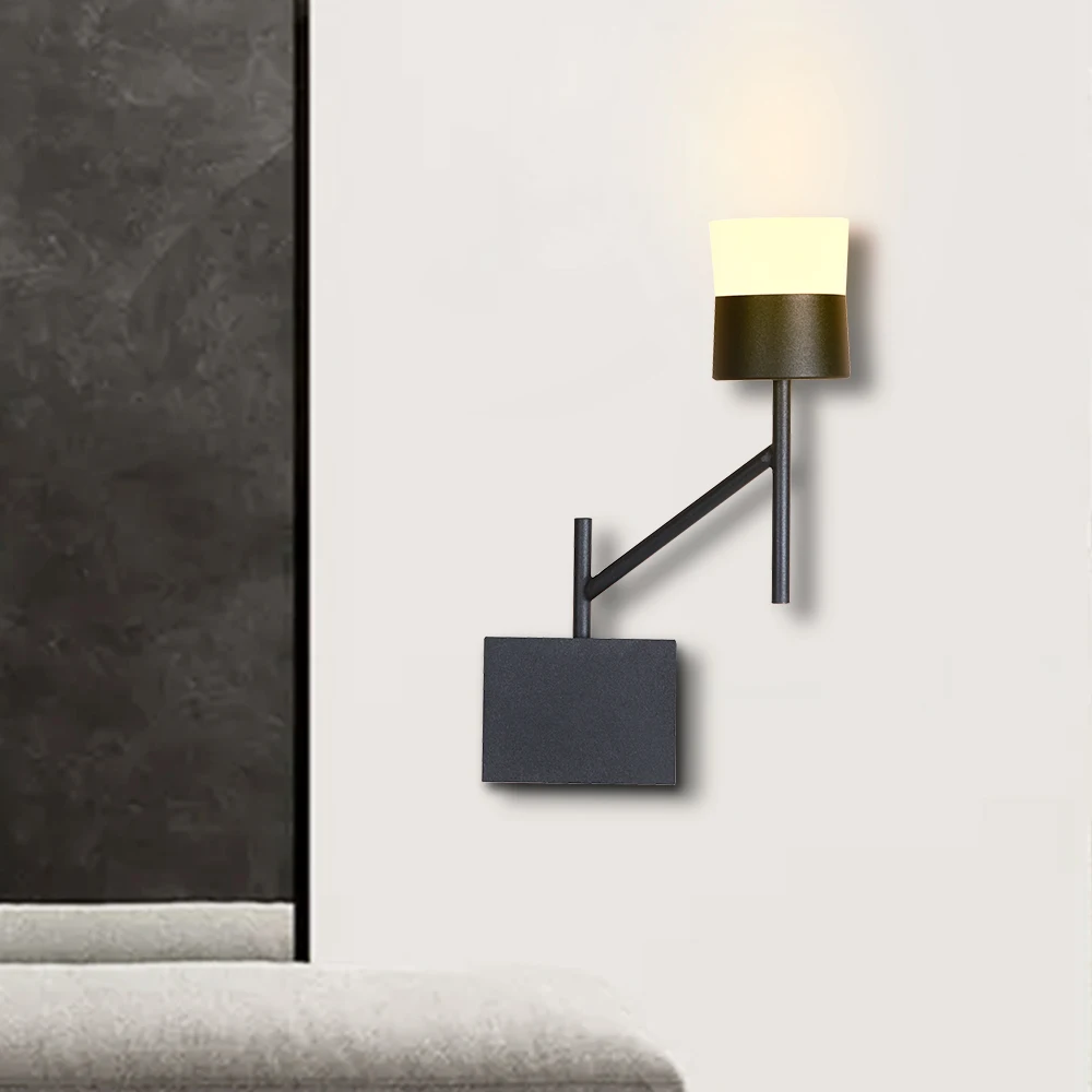 Современный светодиодный настенный светильник в скандинавском стиле акриловый