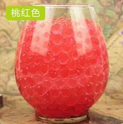 100 шт. растения кристалл почвы воды бусины гидрогелевый гель полимерные семена