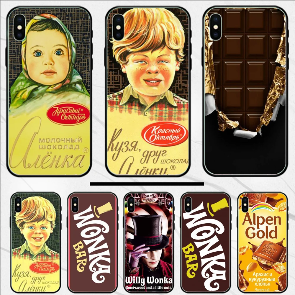 Чехол для телефона Alenka bar wonka шоколадный чехол на заказ iphone 4 5 4S SE 5C 6 6S 7 8 plus X XS XR 11 PRO