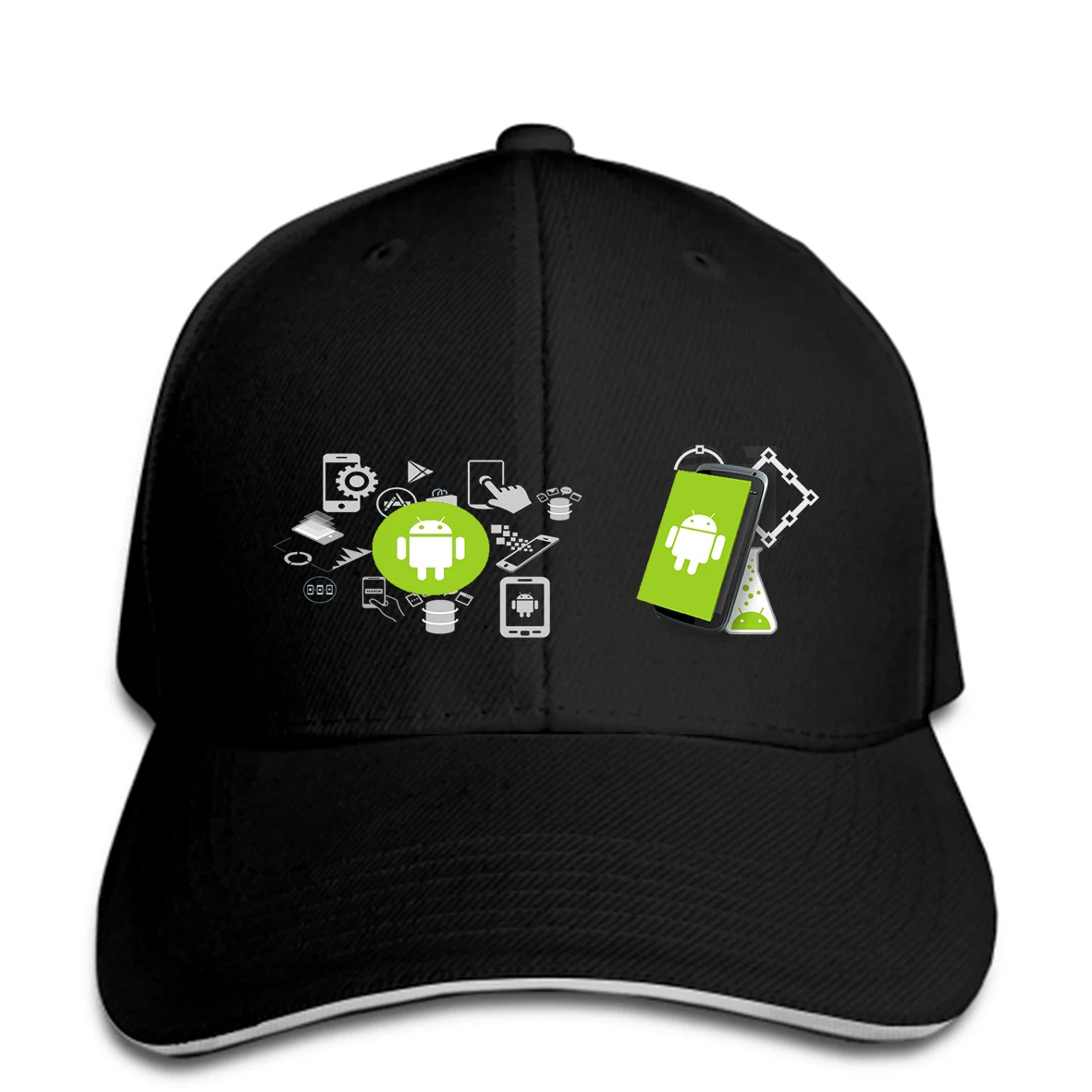 Men Baseball cap Mobile App Development Logo Snapback Cap Women Hat Peaked |
