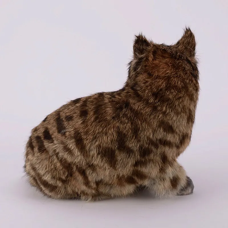 Имитация кота украшение для дома большая кошка статическая модель животного