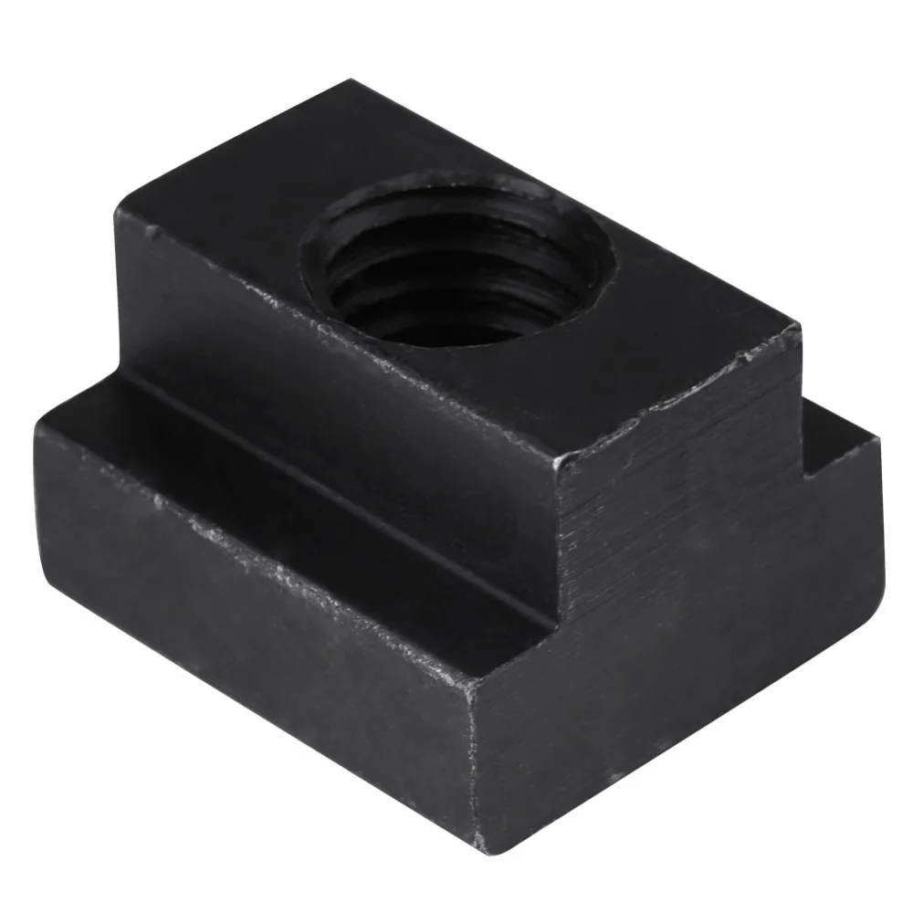 5Pcs M12 Carbon Steel T Block Square Nuts Aluminium Profile Clamping Table Slot Nut T-Track Sliding Hammer Head Fasteners | Обустройство