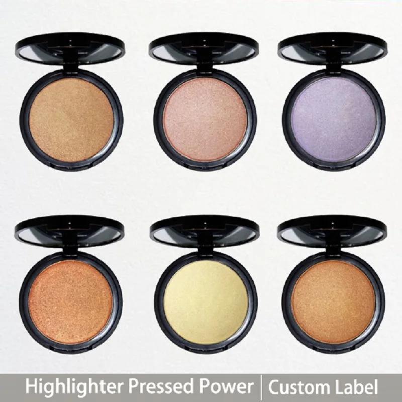Макияж для лица бронзер прессованная пудра хайлайтер Осветляющий консилер блеск