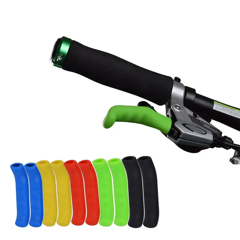 2 шт. силиконовые рукоять стояночного тормоза велосипеда рукава универсальная