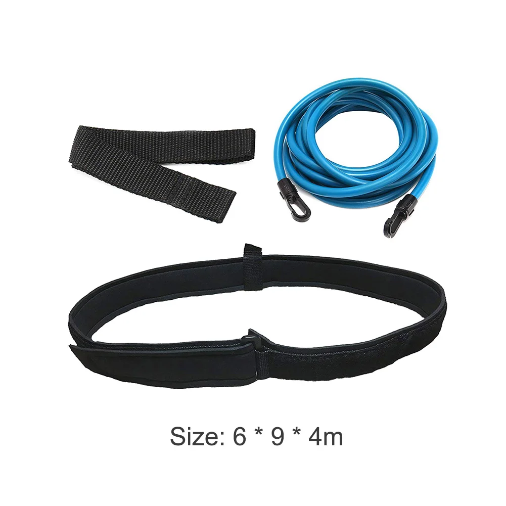 

Swim Training Belts Resistance Elastic Belt Training Leash Swimming Tether Stationary Harness Bungee Cords Resistance Bands