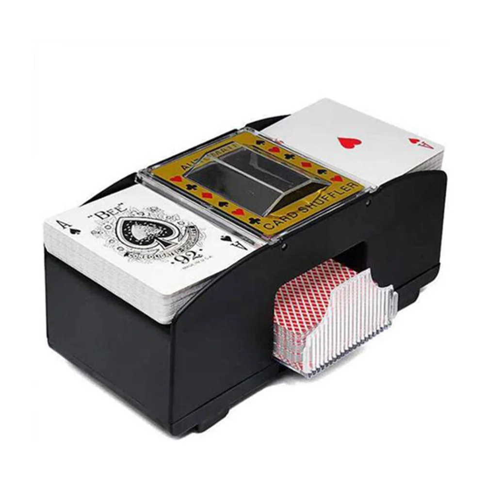 

Board Game Poker Electric Automatic Poker Shuffler Casino Robot Shuffler Black