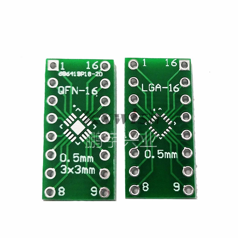 20pcs/lot LGA16 to DIP16 QFN16 DIP adapter board 0.5mm pitch pin | Replacement Parts