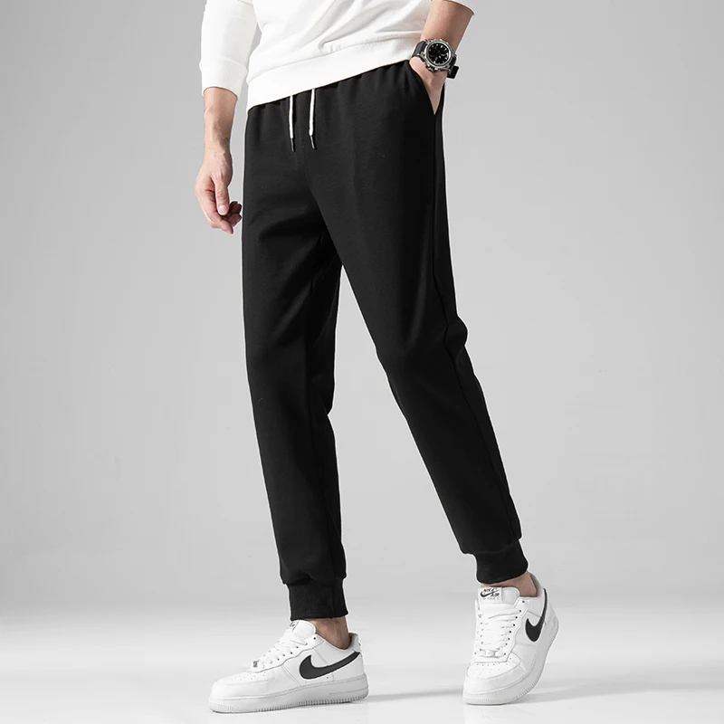 

Mens Pants Trousers Men 2020 New Black Street Ankle-Length Sweatpants Fashions Casual Elastic Waist Pants For Men
