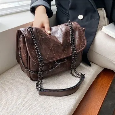 Сумки через плечо для женщин Большая вместительная иностранная сумка Корейская