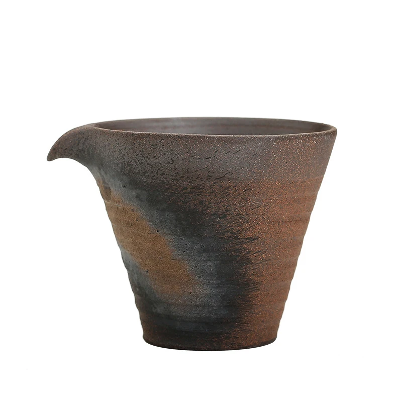 Керамическая кружка для чая старинная грубая гончарная ярмарка чашка 170 мл/190 мл