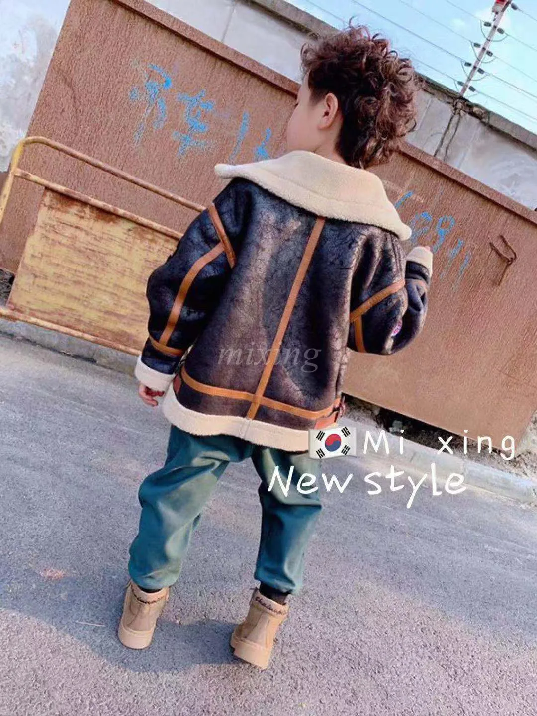 Детская одежда рубашка для мальчиков 2019 г. Новое осенне-зимнее плотное пальто и