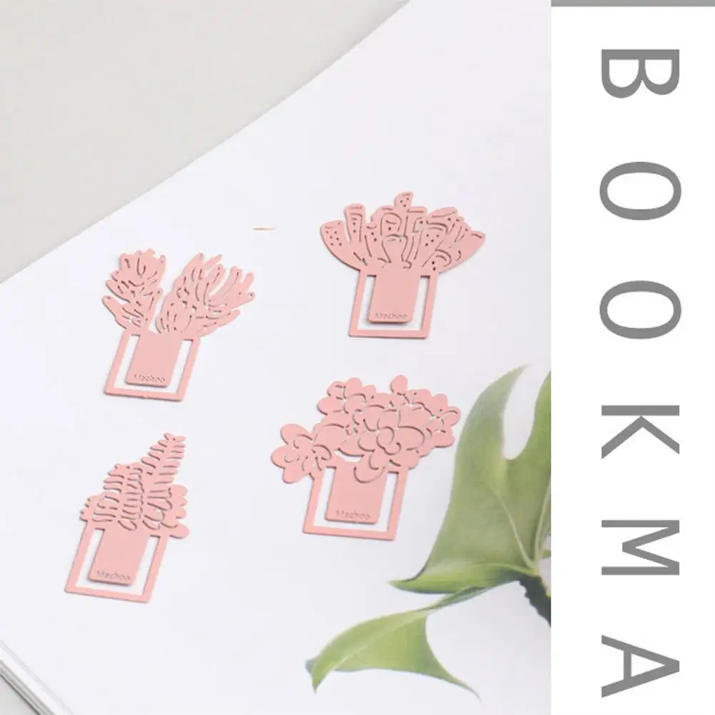 4 шт. креативные закладки Модные металлические для студентов учителей подарки на