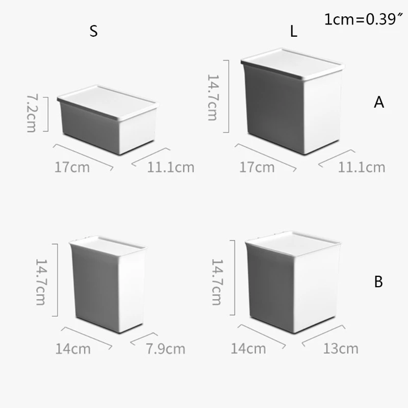 Многофункциональная коробка для хранения 41XB современный квадратный