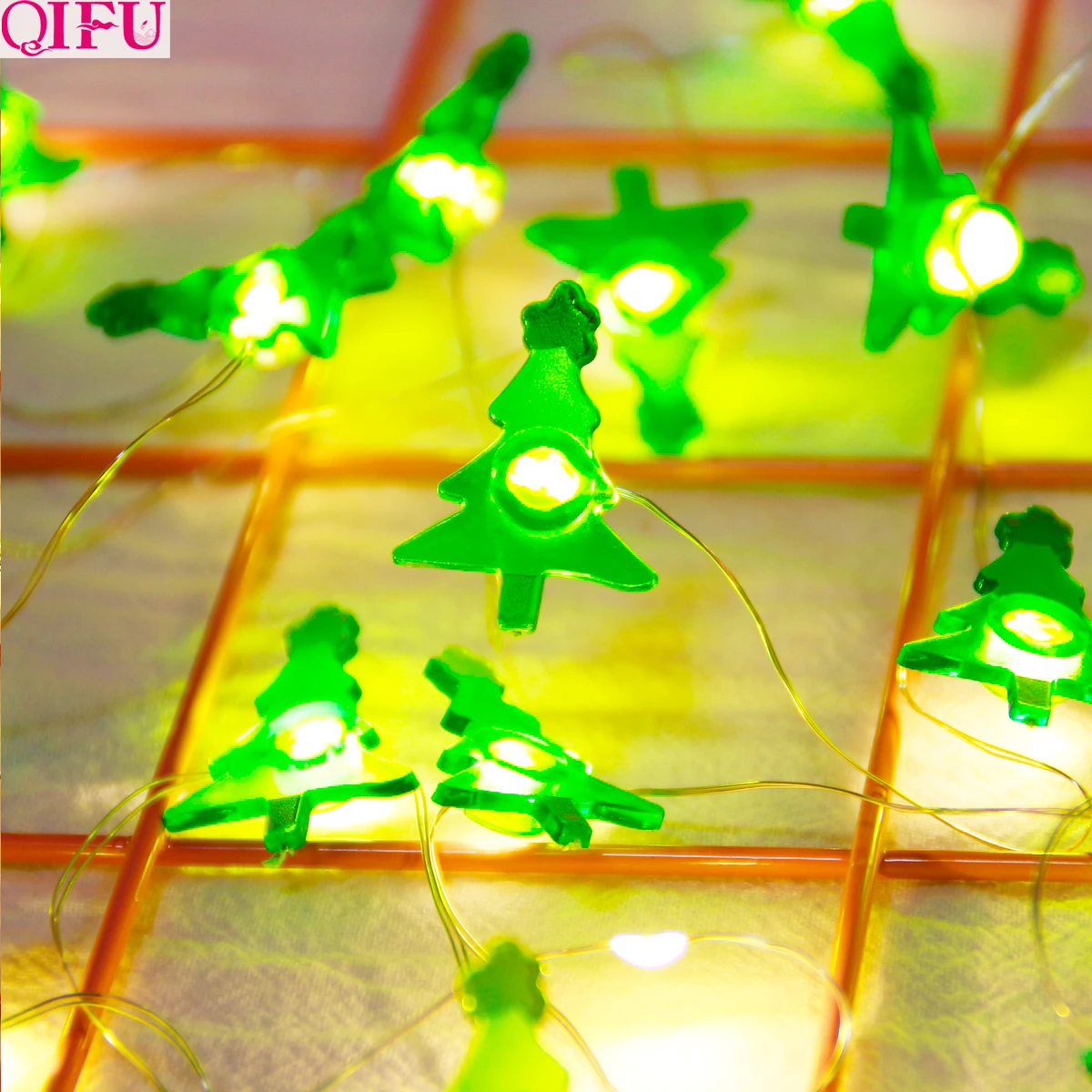 QIFU рождественские украшения для дома Navidad Рождественская елка огни Рождественские декоративные украшения Рождественский подарок счастливый год