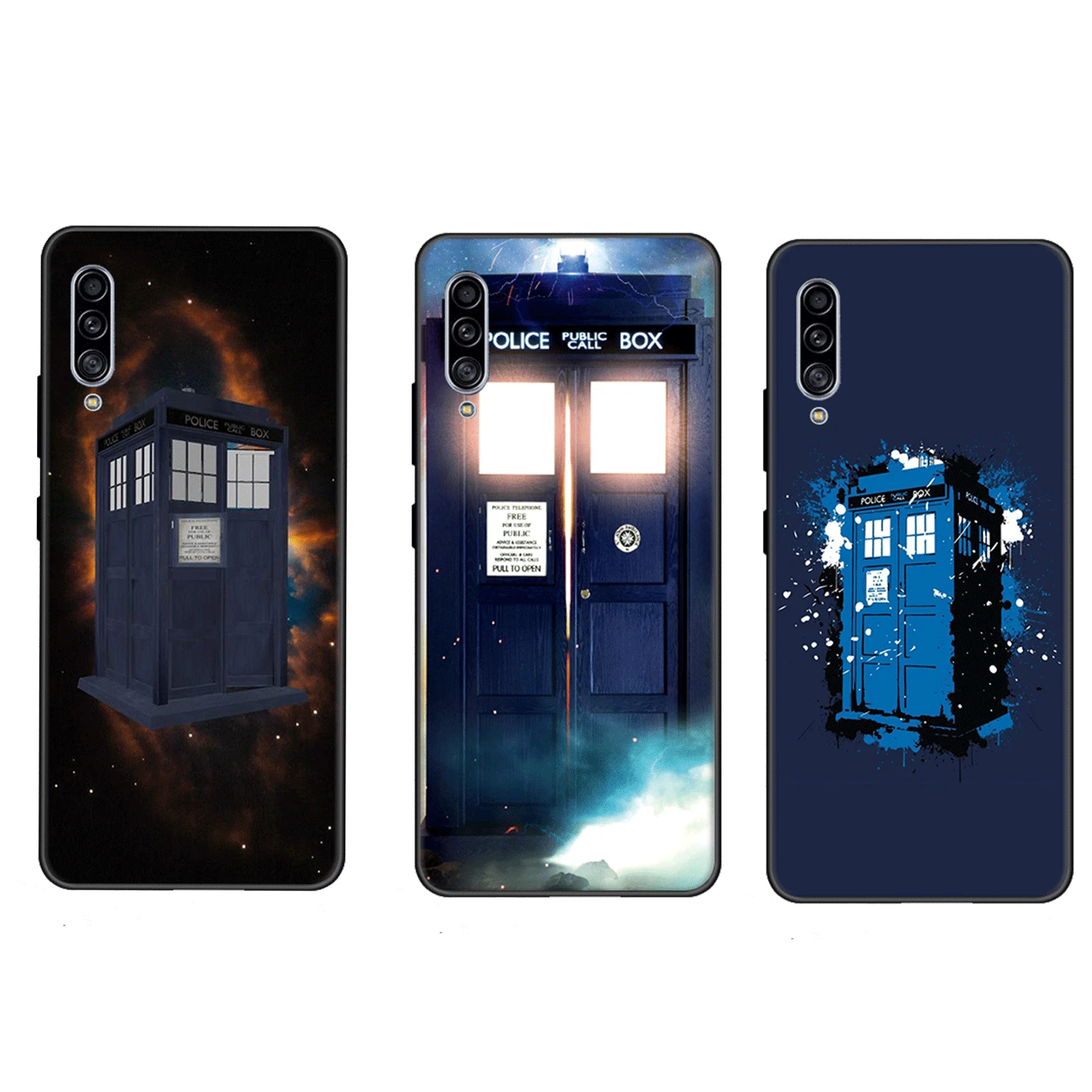 Силиконовый черный чехол для телефона doctor who Samsung Galaxy S6 S7 Edge S8 S9 S10 S20 Plus Lite S10E Ultra
