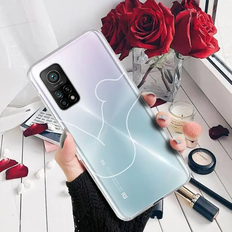 

Art&Hot Body Phone Cases Transparent For Xiaomi 10T 11 Redmi Note 9 10 Pro Max 9s 8 Cover Coque