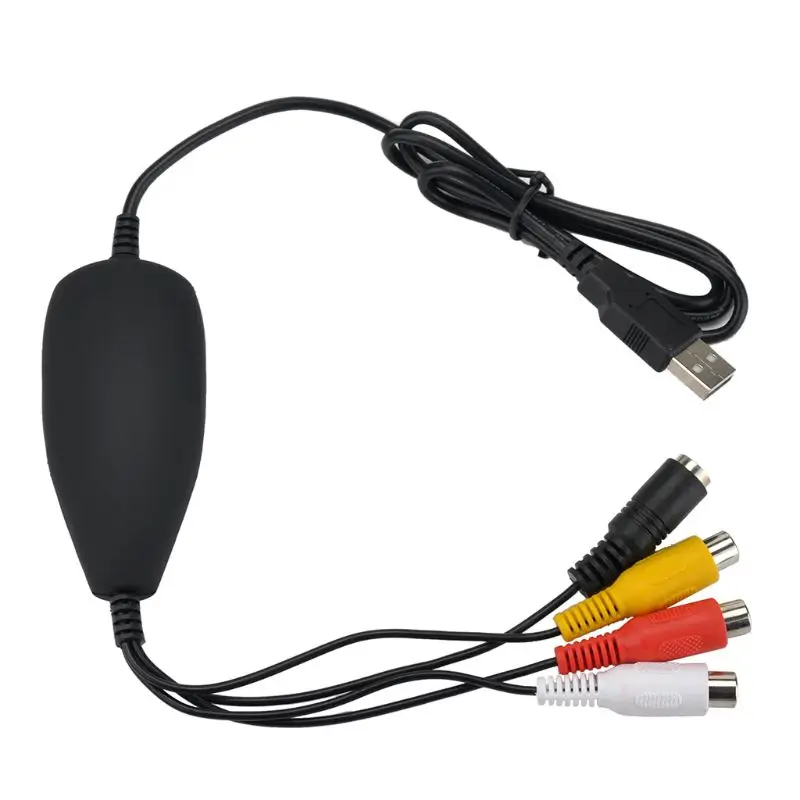 Адаптер Ezcap170 USB 2 0 для видеозахвата V8 Hi8 DVD VHS видеорегистратор конвертер|Карты