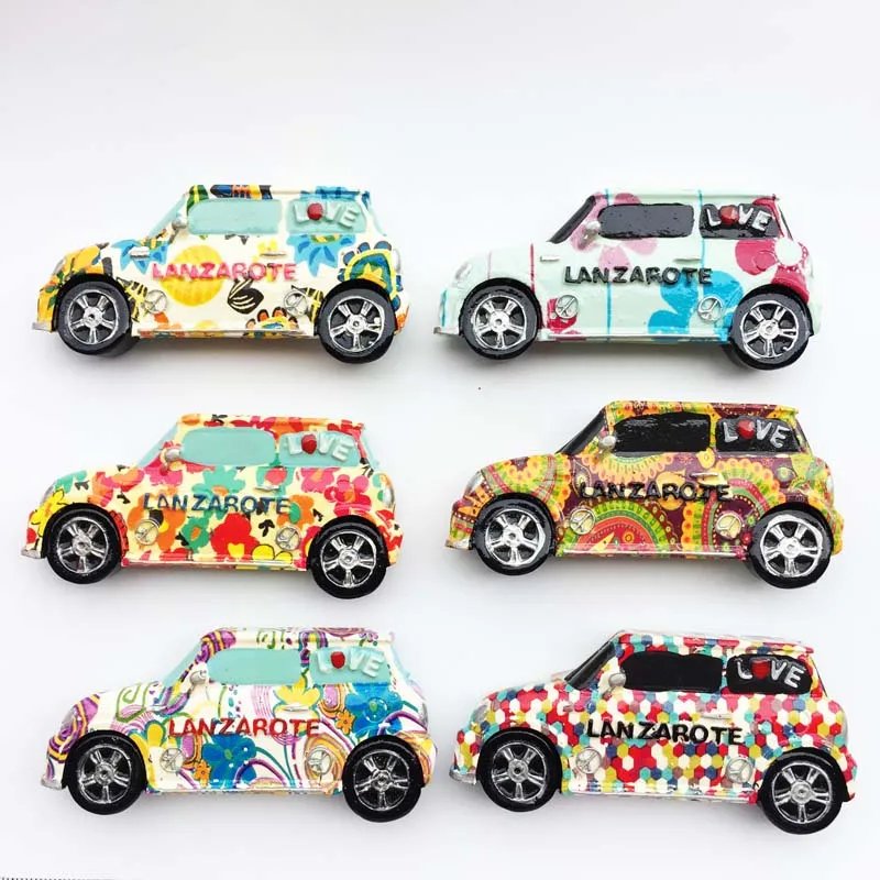 

Магнитный Магнит для холодильника Lanzarote, сувениры для путешествий по бездорожью в Испании, декоративные поделки с подарками