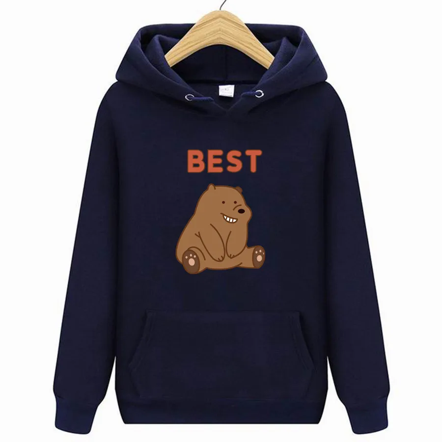 

2021 Внешняя торговля, Новый свитер с принтом «Лучший Друг s», «Коричневый медведь», «панда», «Лучший Друг»