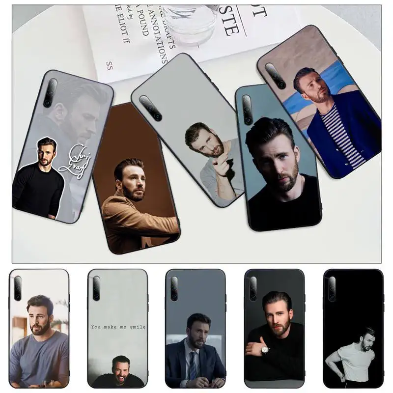 

Chris Evans American actors Phone Case for iPhone 11 12 mini pro XS MAX 8 7 6 6S Plus X 5S SE 2020 XR shell