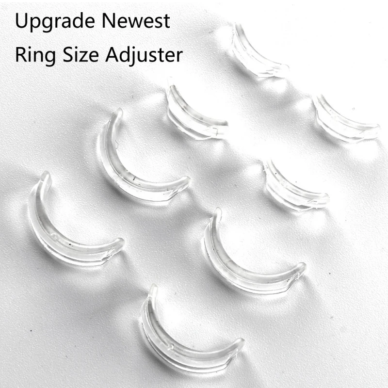 

Invisible ring size adjuster suitable for loose ring adjuster suitable for any ring