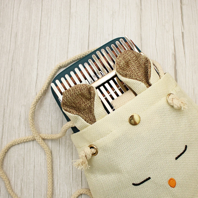 17 клавишный палец Kalimba Paino Mbira Sanza «пианино для больших пальцев» карманный размер поддерживающая сумка Cega клавиатура Marimba деревянный музыкальный инструмент