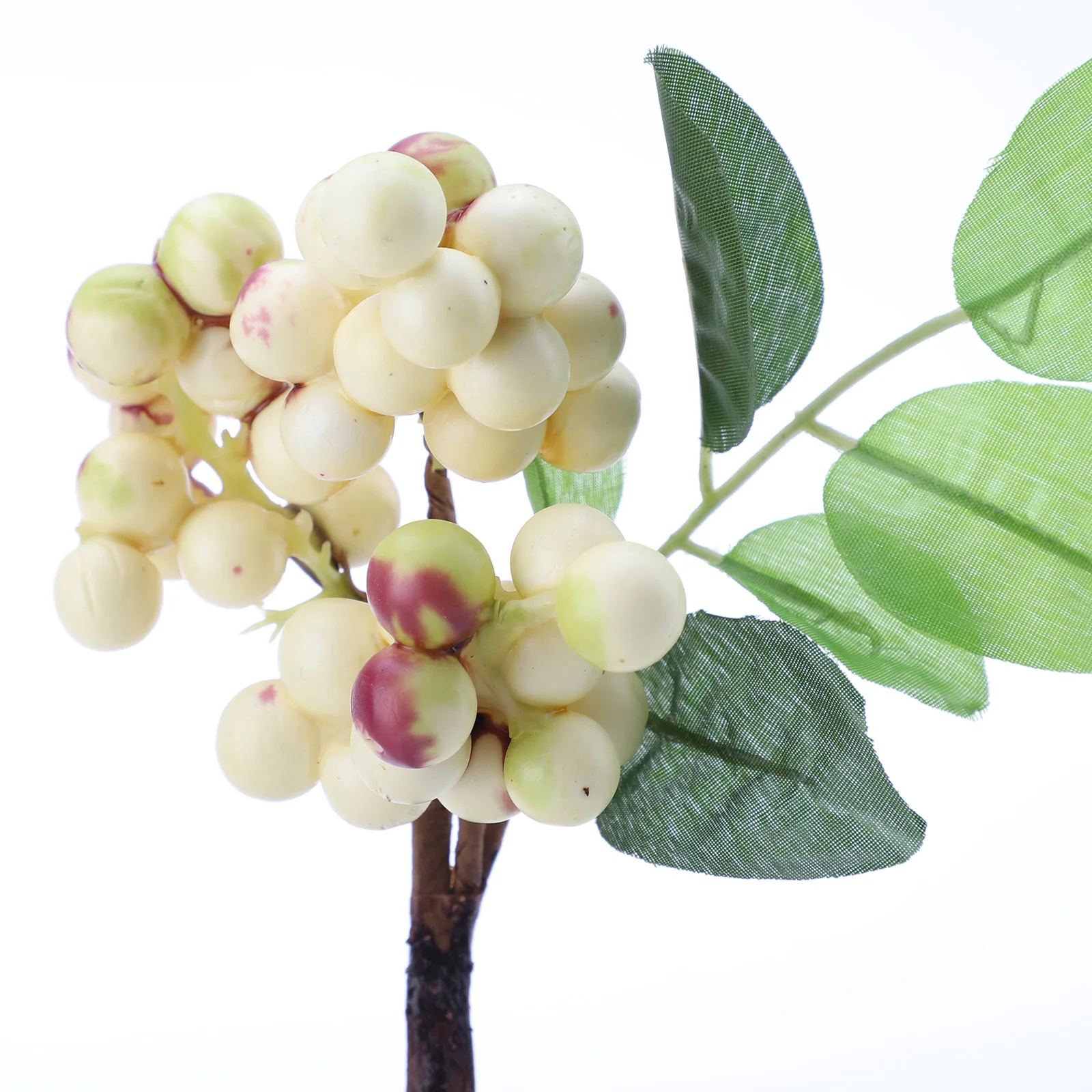 Искусственные ветки ягод настоящие на ощупь искусственные цветы 22 см Декор для