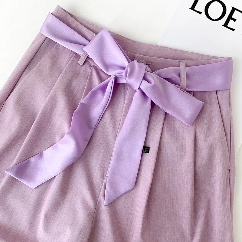 

New Silk Scarf Women Plain Hair Neck Long Thin Sjaals Office Ladies Shawl Bandanna 200*5cm Muslim Hijab Multifunctonal Foulards