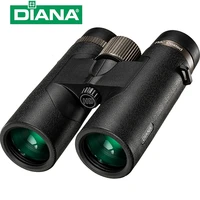 diana hd 10x42 bak4 binoculars high power military waterproof telescope tripod adapter for hunting outdoor camping