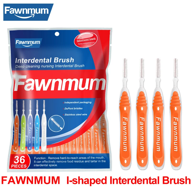 

Fawnmum 10 шт./компл. межзубная щетка между ортодонтическими средствами для чистки зубов зубочистки флостики одноразовые гигиена полости рта