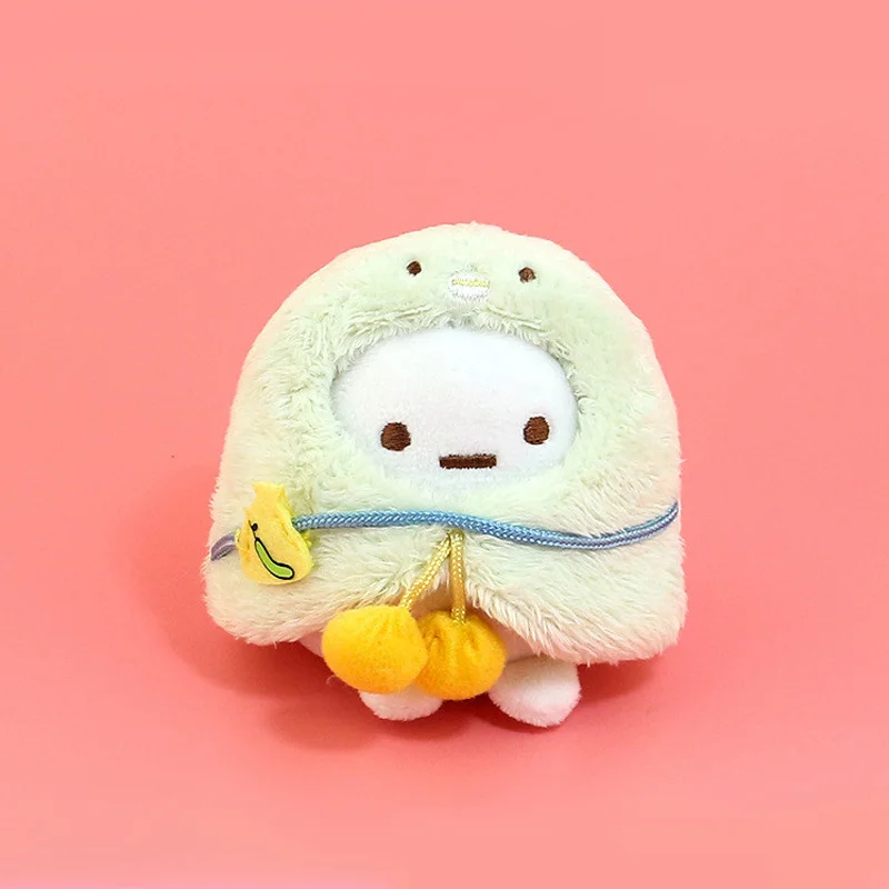 Sumikko гураши со съемной накидкой плюшевые игрушки Peluche мягкие куклы игрушки Детский подарок Juguetes брелок орнамент ключ кулон