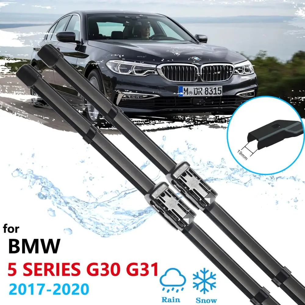 

Car Wiper Blades for BMW 5 Series G30 G31 2017 2018 2019 520i 523i 528i 530i 535i 550i M5 518d 520d 525d 530d 535d M550d xDrive