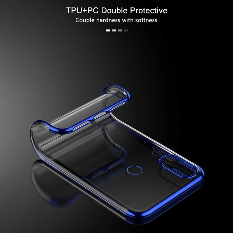 Чехол для Xiaomi Redmi Note 7 Прозрачный мягкий силиконовый чехол-накладка из ТПУ Pro 7A