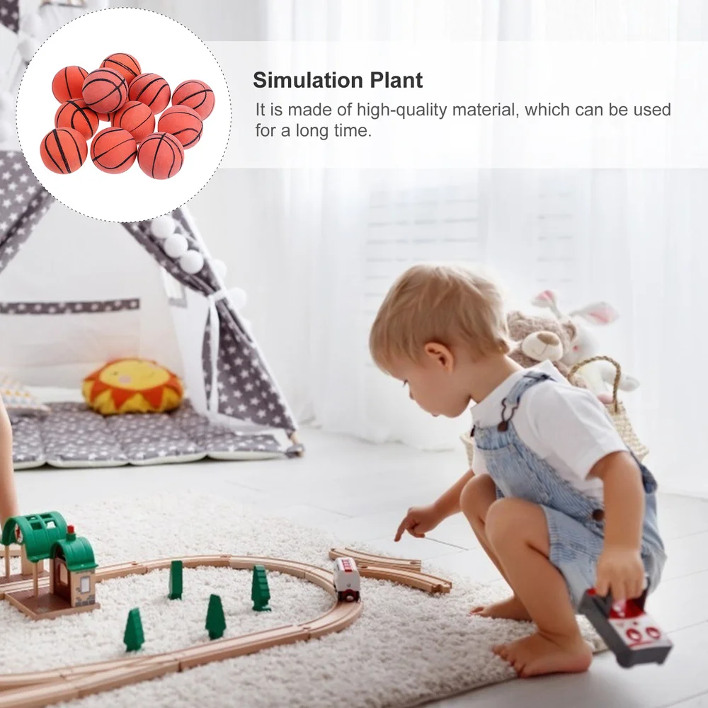 

12pcs Basketball Toys Outdoor Kids Hand Wrist Exercise Mini Basketball Toys