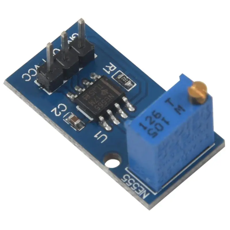 Лучшие предложения 2 шт. NE555 частота Регулируемый импульсный генератор модуль |