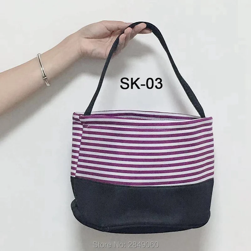 Ведро для покупок на Хэллоуин 1 шт. Холст сумка корзина Хэллоуина декор