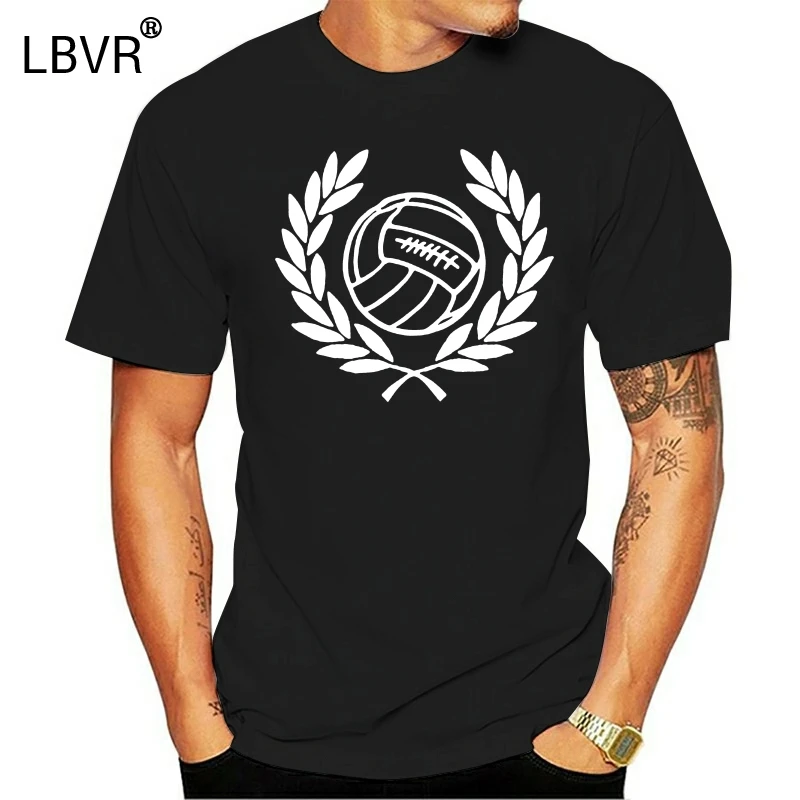 Футболка с изображением листьев Laurel Футбольная Ultras Casual hoолиганы | Мужская одежда