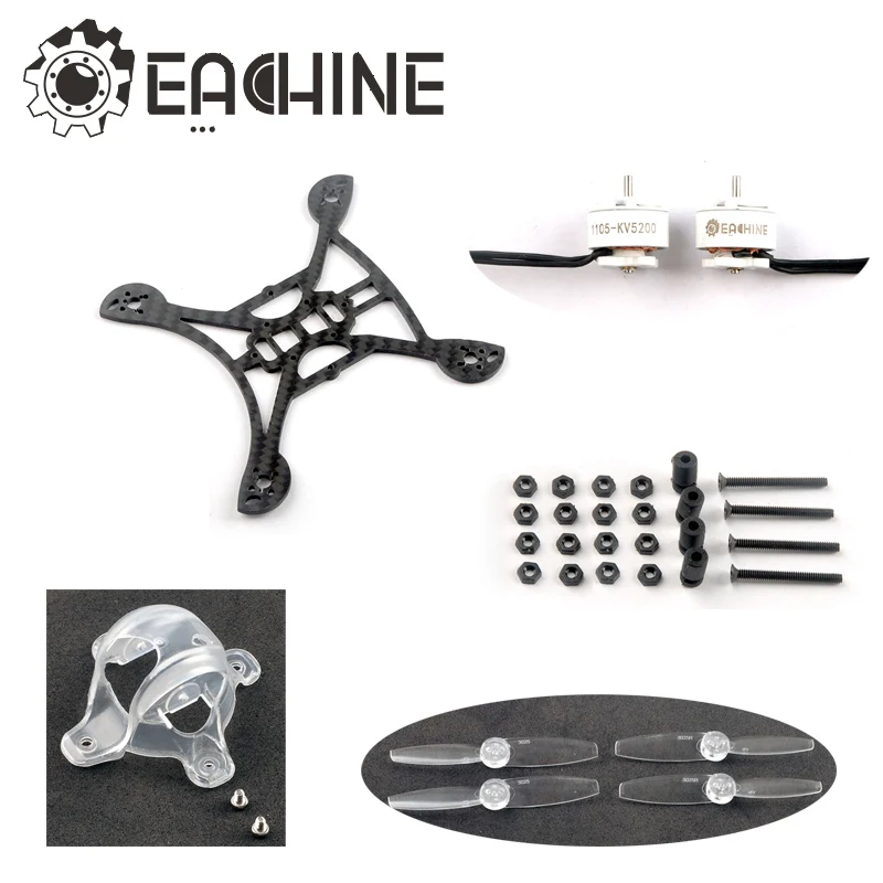 High Quality Eachine Twig 115mm 3 Inch 2.5mm Bottom Plate / Canopy Screw Propeller Motor for FPV Racing Drone Spare Part | Игрушки и