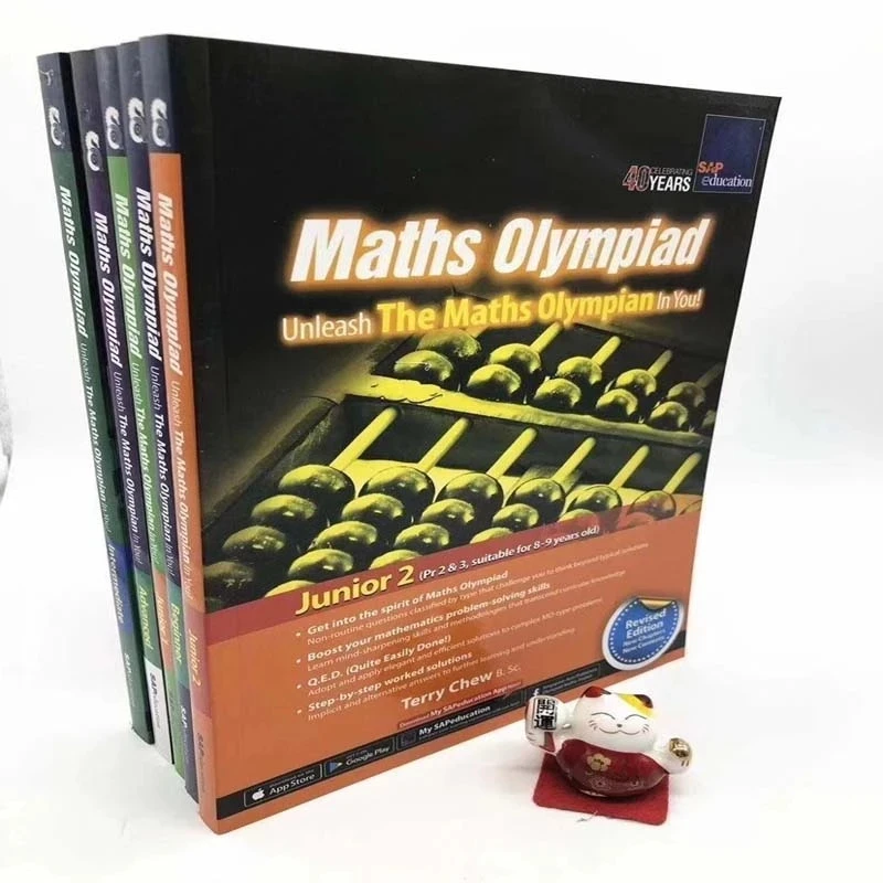 

5 книг для обучения математике, английской математике