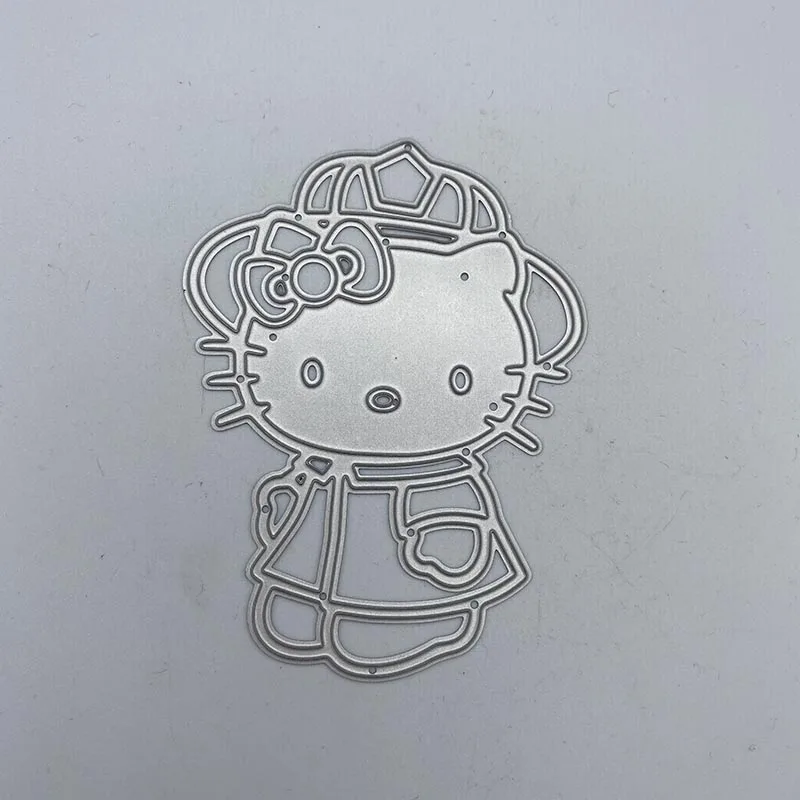 

Metal Cutting Dies Cute cat Stencils For DIY Scrapbooking Decorative Embossing Handcraft Die Cutting Template
