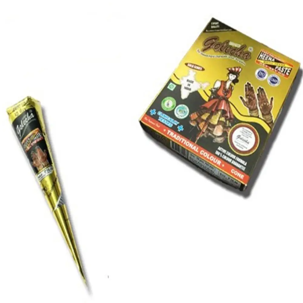 Новая паста для татуировки хной черные коричневые красные белые конусы хны