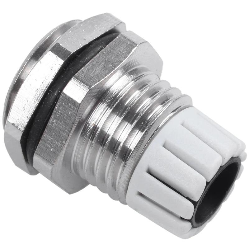 3 шт PG9 никелированный латунный кабельный сальник с Стопорной Гайкой