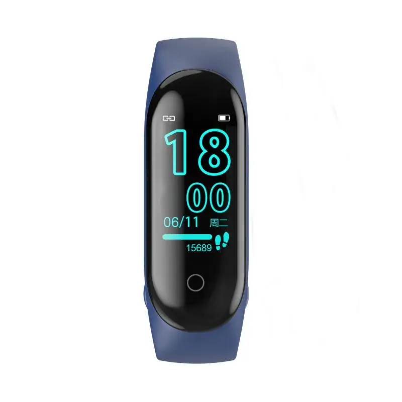 Smart Sport Bracelet Wristband Blood Pressure Heart Rate Monitor Pedometer Bluetooth-compatible Watch For Android iOS | Электроника