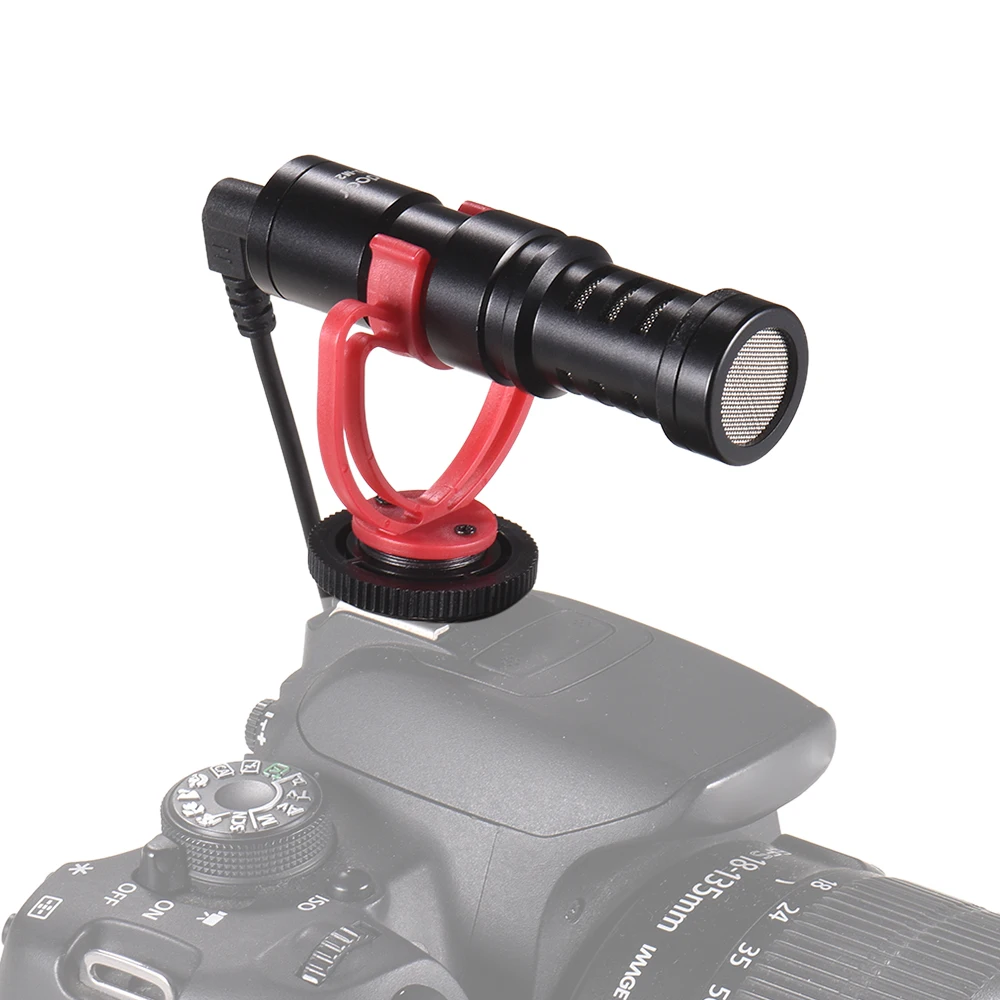 Condenser Microphone Professional DV Camcorder Cameras Microphones For Canon Nikon Sony for iPhone Apple Samsung Huawei | Электроника