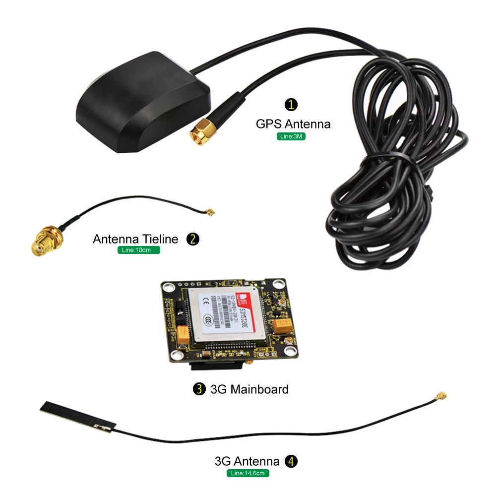 

keyestudio SIM5320E 3G Module GSM GPRS GPS Modules for Arduino